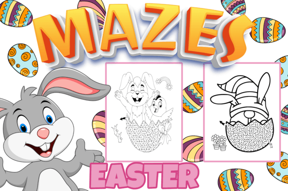 Download Easter Mazes Activities for Kids - Kids Collection
