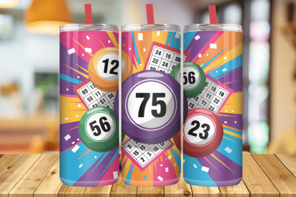 Download Bingo Game 20 Oz Skinny Tumbler Png - Bingo Collection
