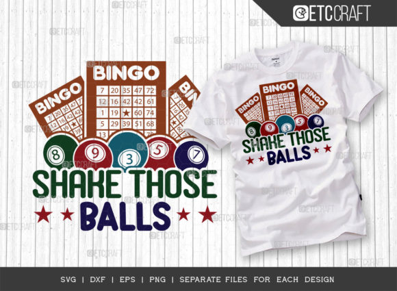 Download Shake Those Balls SVG Cut File, Bingo - Bingo Collection