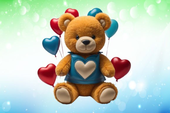 Download Valentine's Day Teddy Bear Illustrations - Bear illustration Collection