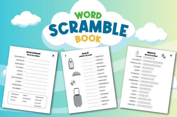 Download Word Scramble Book for Kids - Kids Collection